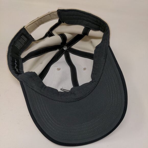 Nike Golf Strapback Hat Tan OSFM Adjustable Embroidered Swoosh 6 Panel - Picture 7 of 9